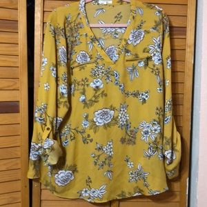 Maurices size 1 chiffon blouse. Never worn!